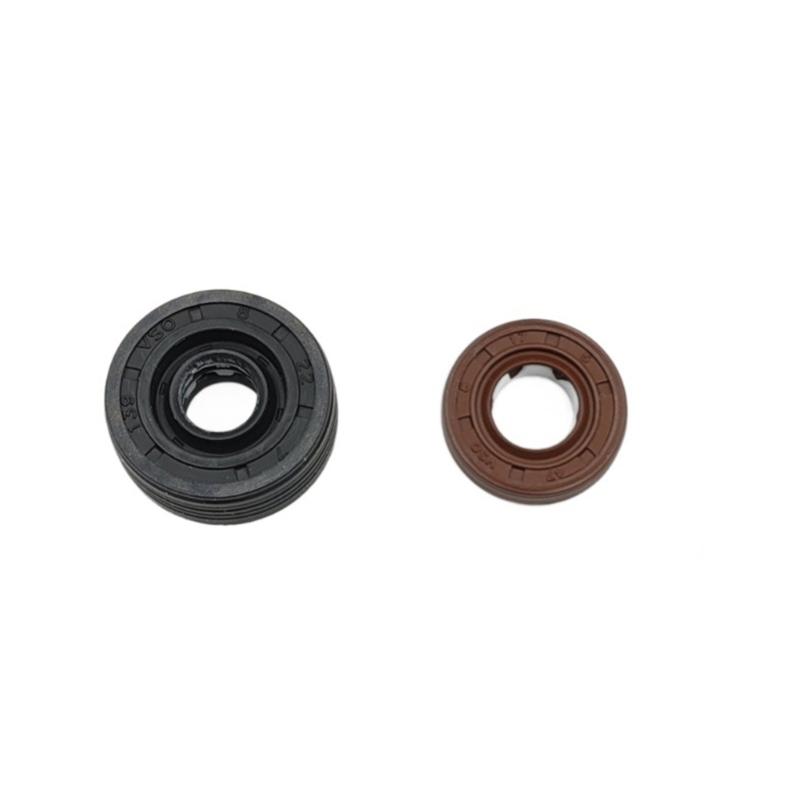 Premium Bread Maker Shaft Gasket and Metal Retaining Clip Set Oil Seals Suitable for Smooth and Efficient Operation