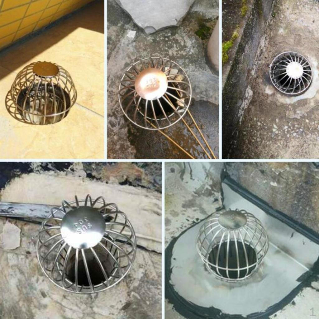 Filters for Roof Gutter, Stainless Steel Down Drains, Rainwater Discharge