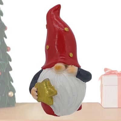 Resin Gnomes Christmas Gnomes Decor Resin Cute White Beard Dwarf For Flowerbed Patio Beach Porch Pool Thanksgiving Birthday