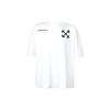 Off-White Camiseta Oversized Bart Chamas Branco/Multicolorido Masculino Streetwear OMAA066S191850350188