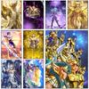 Saint Seiya Poster High-definition Art Sticker Self Adhesive Waterproof Home Decoration