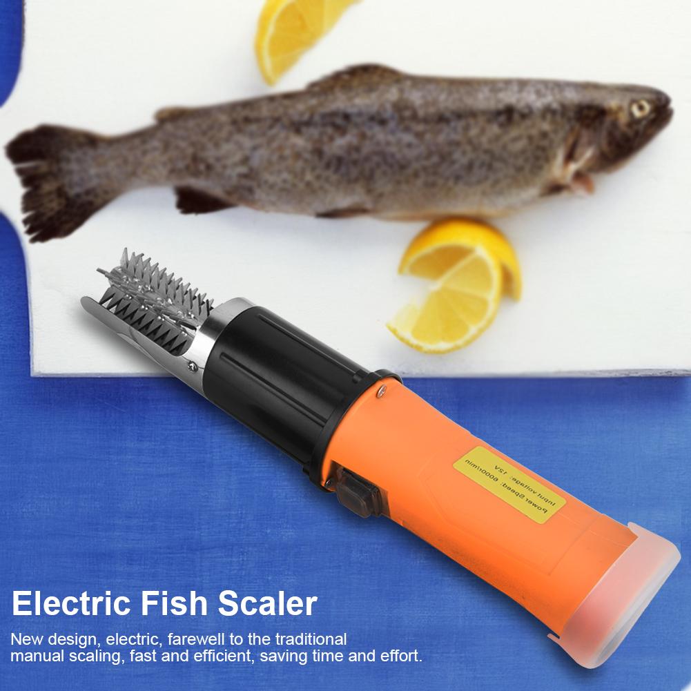 Electric Fish Scaler,Powerful Fish Scale Scale Scraper Remover Cleaner Skinner(EU110V-)