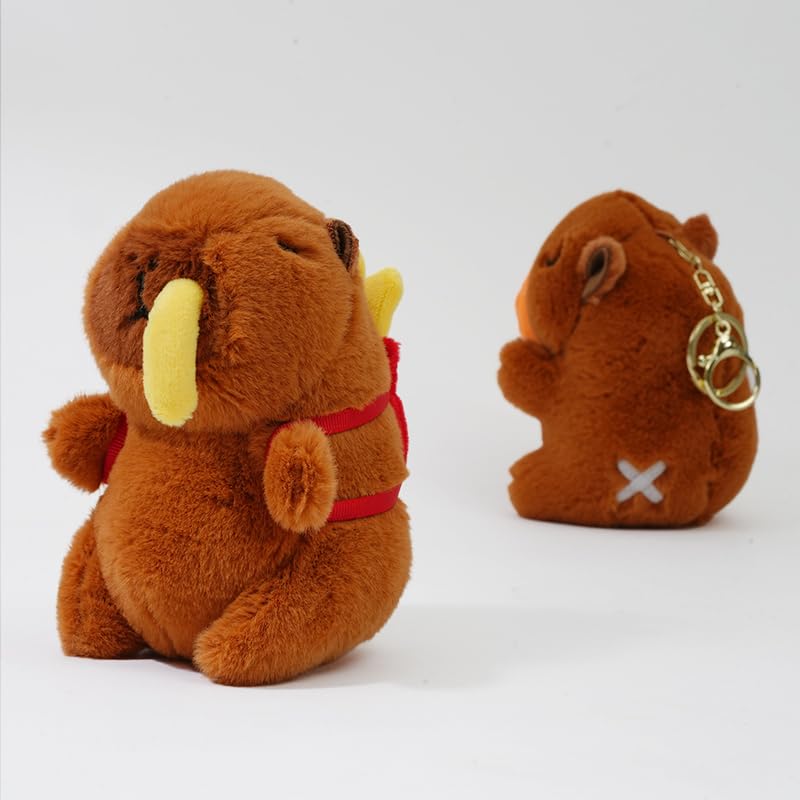 [Clear Stone] Plush Toy with Gimmick, Brown