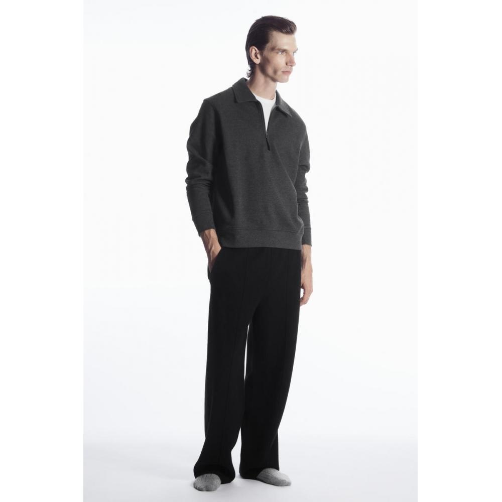 

COS Japan half zipper sweatshirt