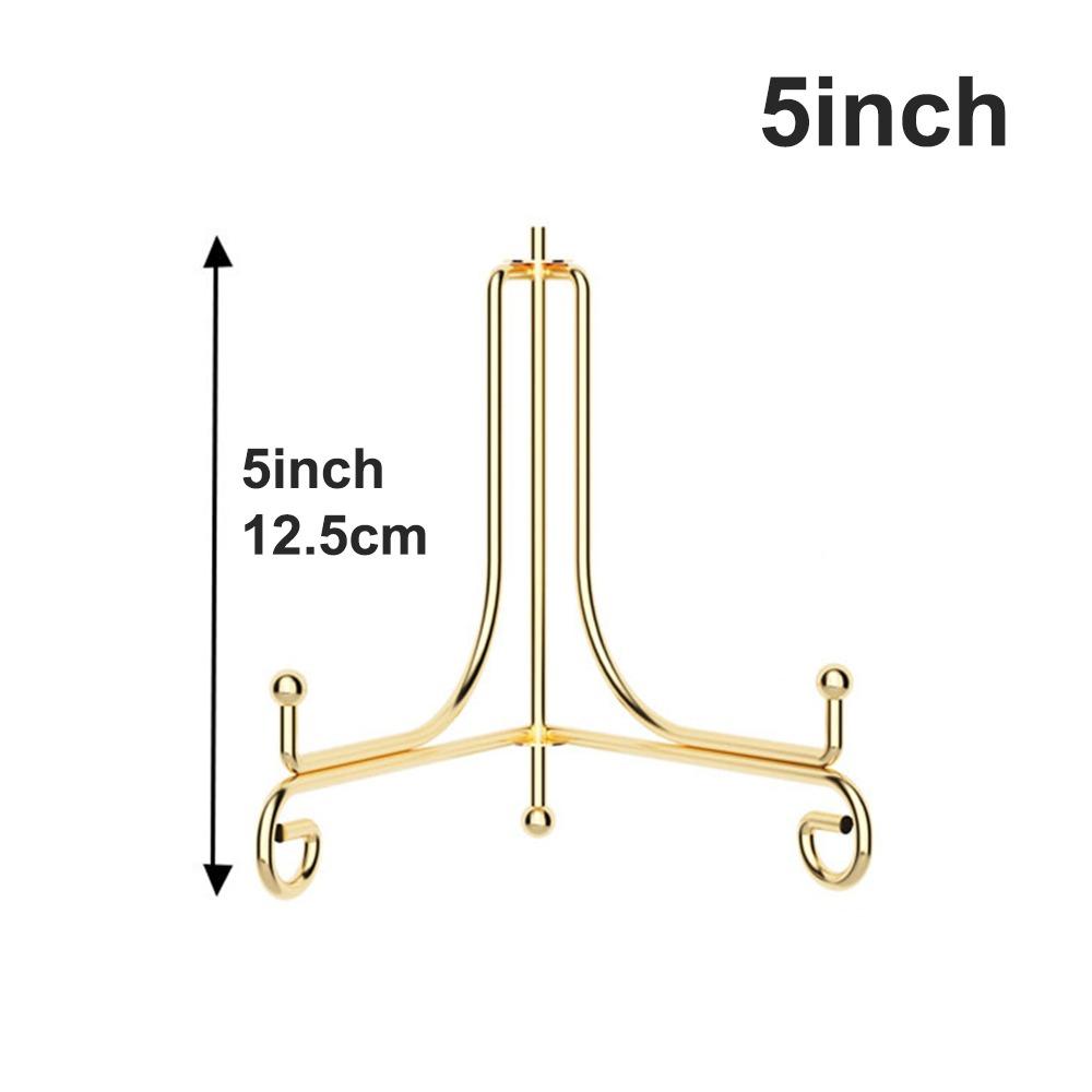 4 6 8 10 12inch Plate Stands Iron Photo Pedestal Durable Display Stand  Home Decoration