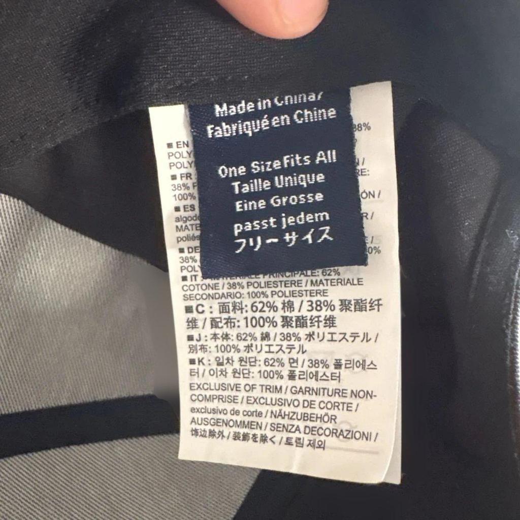 Used ARC'TERYX Bird Cap Black Hat Cap