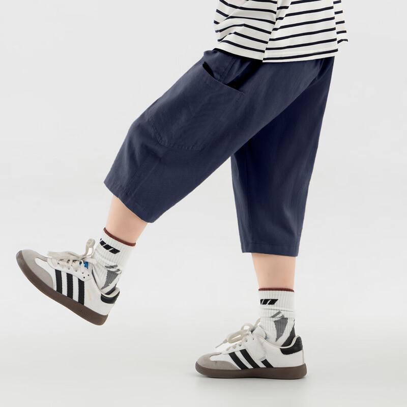 Boys  Summer Seven-Quarter Casual Cargo Pants 150