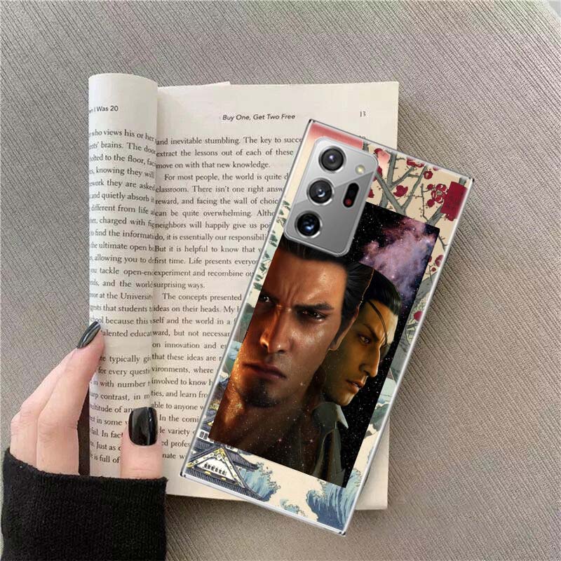 Yakuza 0 Game Phone Case For Samsung Galaxy S25 Edge S24 S23 FE S22 S26 Ultra S21 S20 S10 Plus Capa Soft