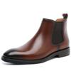 Golden Sapling Formelle Chelsea Boots für Herren Handgefertigte Schuhe aus echtem Leder Lässige Businessschuhe Britischer Stil Herren-Stiefelette