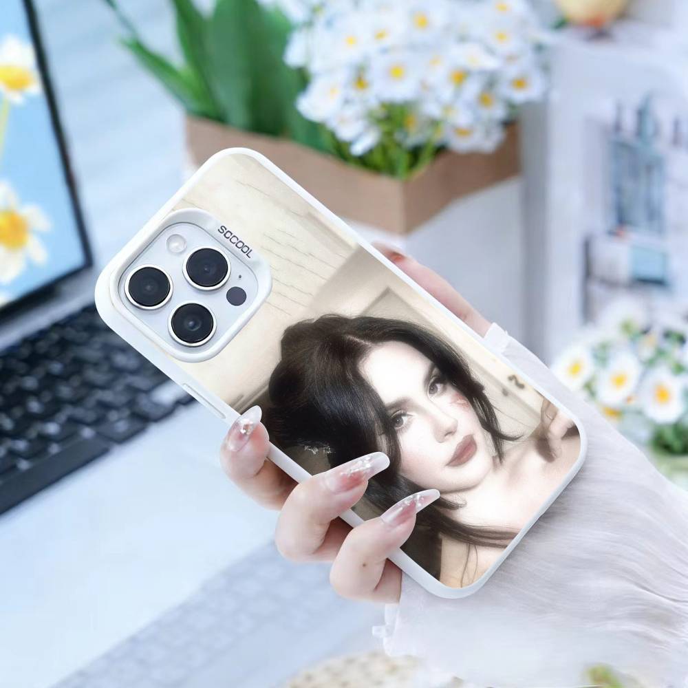 L-Lana Del R-Rey  Phone Case For IPhone 16 17 15 14 12 13 Pro Max white Color Shockproof Cover