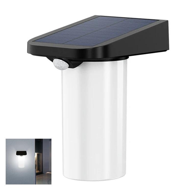 

YH0620-PIR Solar Human Body Sensing Wall Lamp Waterproof Outdoor Garden Yard Light White Light