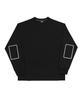 ACHA Square Print Long Sleeve _ Black