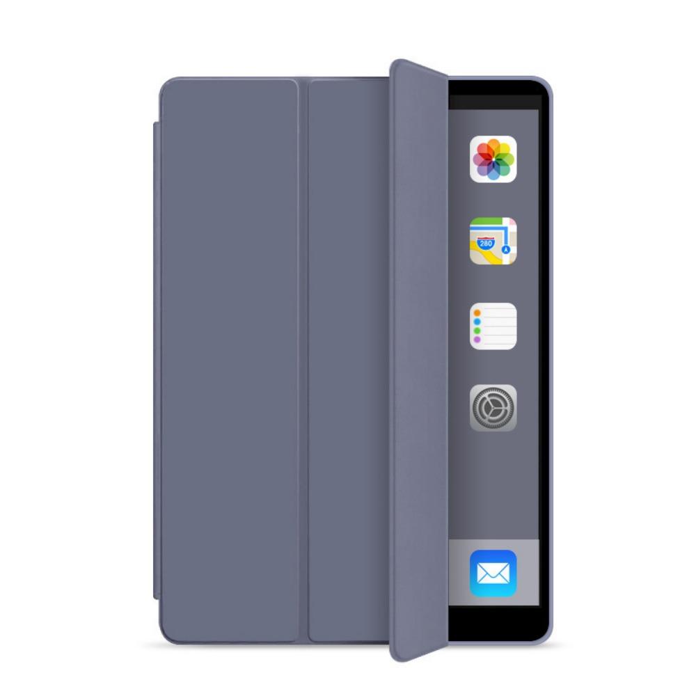 

Силиконовый чехол для iPad Air 6 2024 10.2 Soft Shell Sleep Wake 11 дюймов Полная защита от падения Чехол Mini12345 лаванды фиолетового