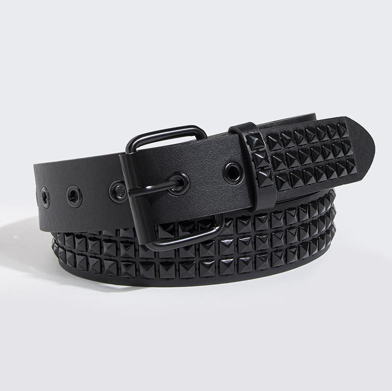 

Женские базовые квадратные серьги-пусеты в панк-уличном стиле, стильный и рустикальный стиль, женский ремень, привлекающий внимание женский ремень 100cm