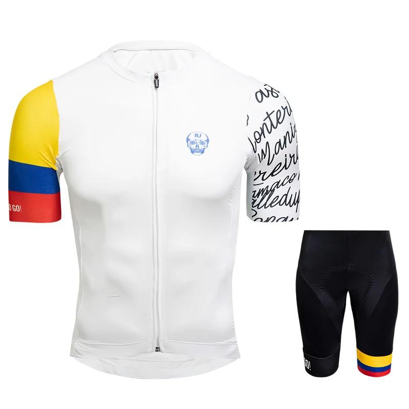 2026 Go Rigo Go Herr Cykeltröja Lag Cykeltröjor Sommar Kortärmad Kläder Cyklar Gel Hängselshorts Set Cykelkläder Tröja