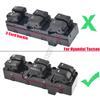 93571-2S000 935712S000 LHD Front Left Master Power Window Control Switch Blue Light For Hyundai Tucson IX35 2010 2011 2012 2015