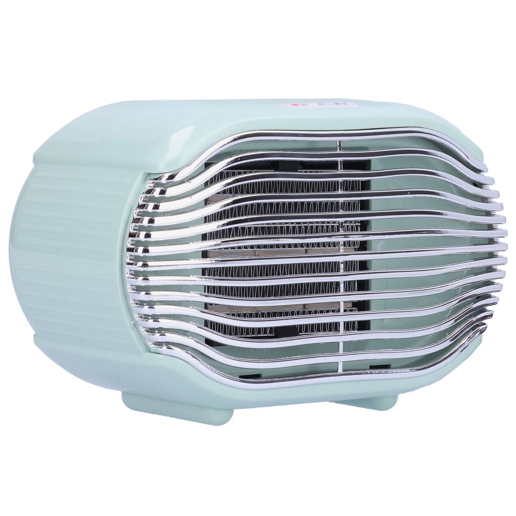 800W Winter Office Mini Electric Desktop Heating Fast Energysaving Fan Heater  (vert )