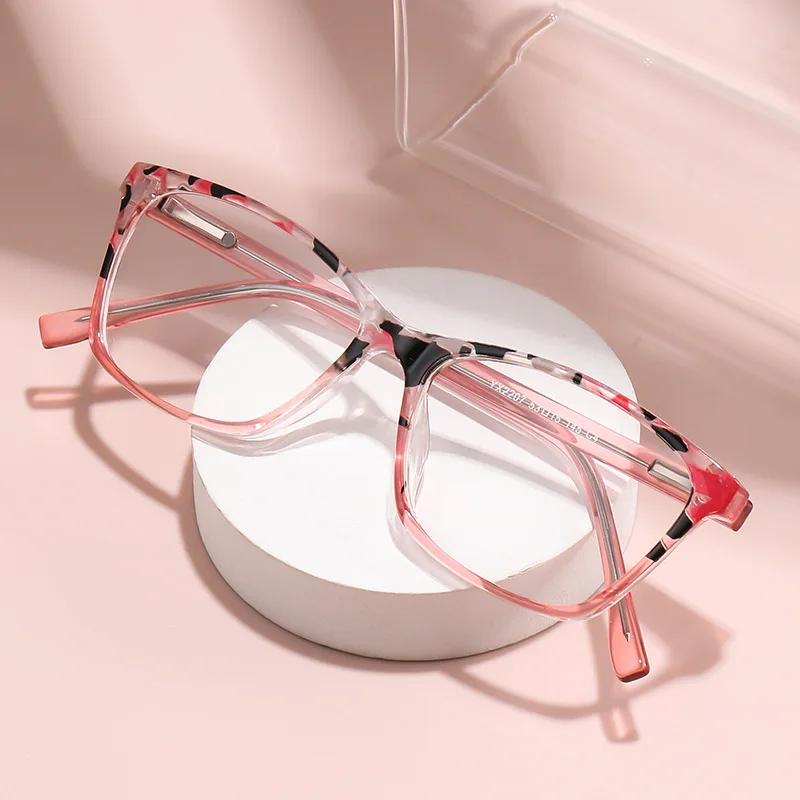 New Fashion Anti-Blue Light Reading Glasses Women Ultra-Light  Blocking Blue Light Eyeglasses Men High Quality Readers