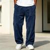 Men's Long Corduroy Pants, Trendy and Versatile for Casual Everyday Wear
