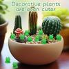 100pc Mini Frog Garden Green Frog Figurines Tiny Plastic Frogs Fairy Garden Decor Plants Resin craftwork