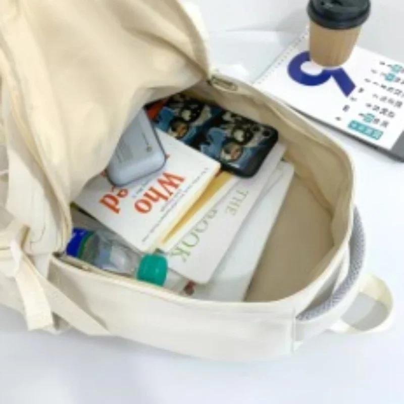 Lässige Oxford-Rucksäcke für Damen Softback Innenfach mit Reißverschluss hohe Qualität solide