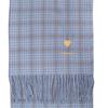 Love beige plaid scarf women's autumn and winter new Korean version student imitation cashmere shawl dual-purpose scarf