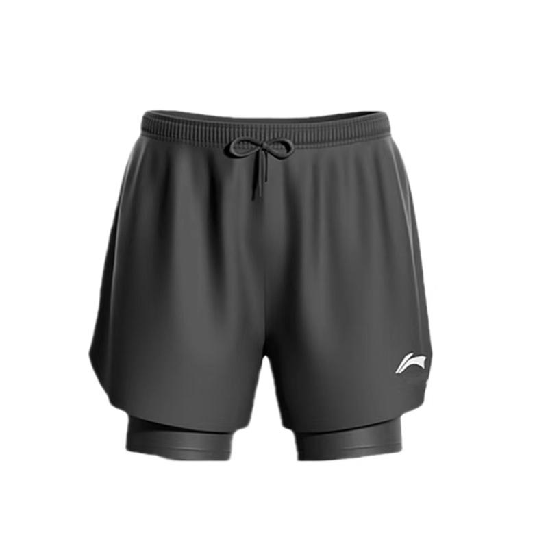 Li Ning Sports Shorts Unisex Black AAPR505-1