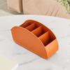 5 Compartments Remote Control Holder Multifunctional Solid Color Makeup Brush Storage Bucket Simple Stable