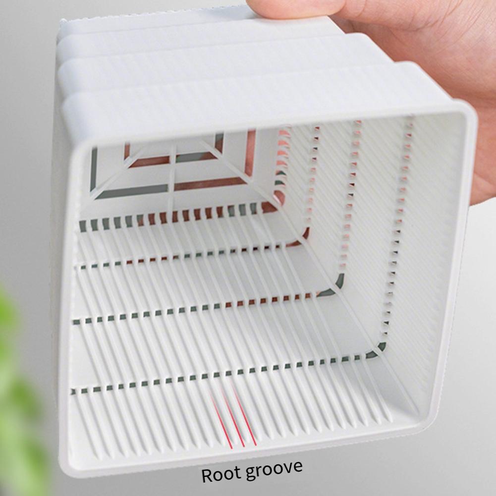 Air Circulation Design Breathable Flowerpot Bottom Drainage Holes Enhances Plant Vitality Breathable Flowerpot