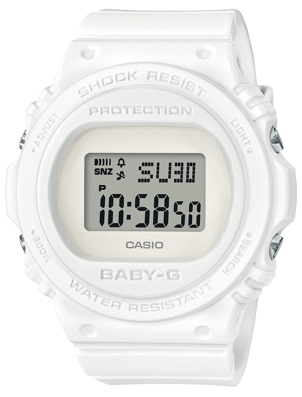 

Белые [Casio] Baby-G BGD-570-7JF Женские часы, белый
