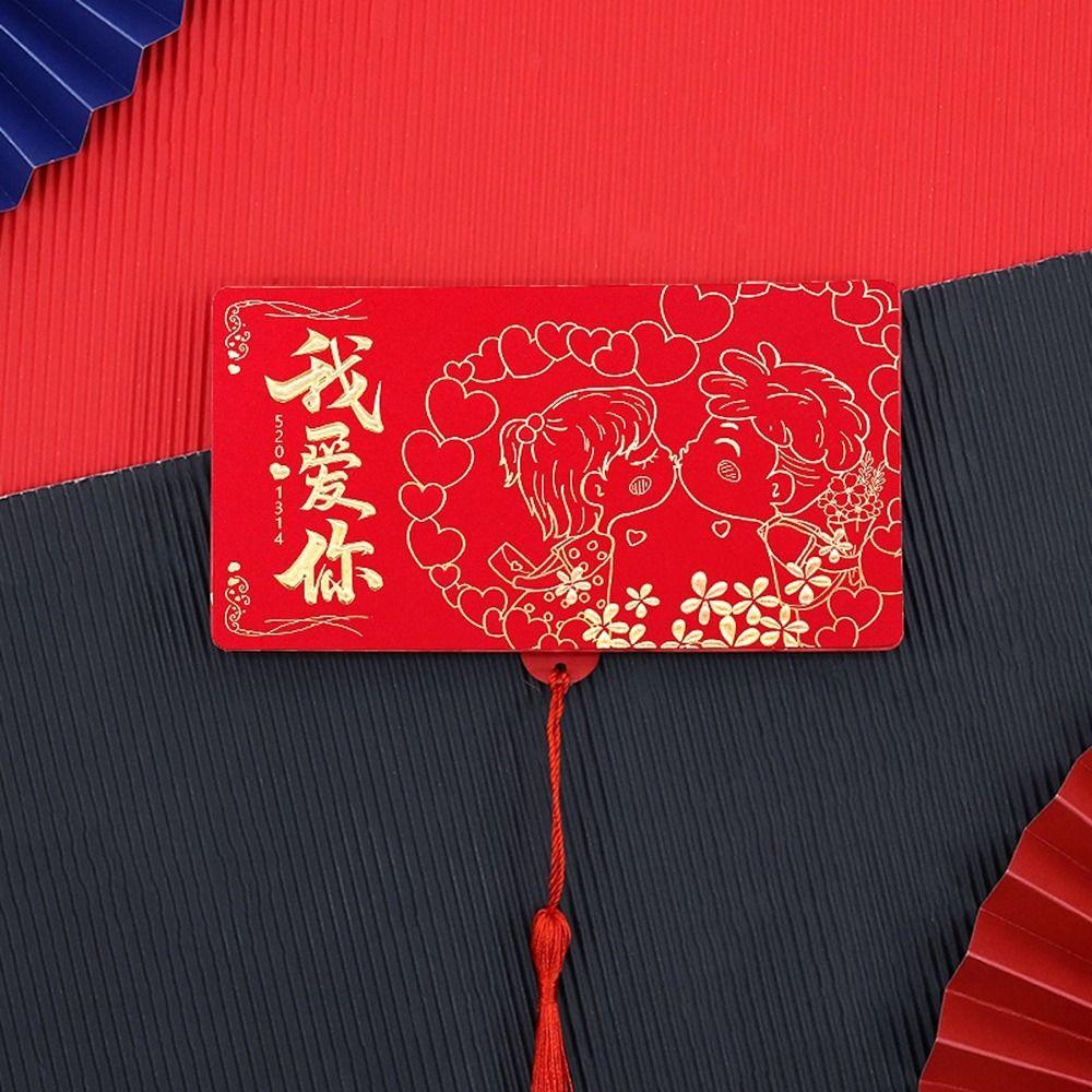 10 Card Positions Lucky Red Packet Chinese Style Red Envelopes Folding Red Envelope  Birthday