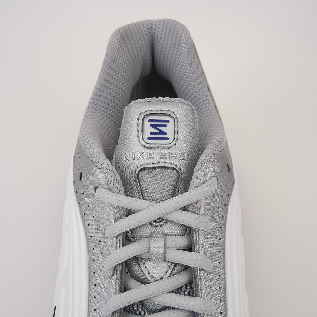 Nike Shox R4 Orlando Men Sneakers White Metallic-Silver Royal HQ1988-100