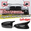 Car Side Rearview Mirror Cap Cover Replacement For BMW X5 X6 E70 E71 2007-2013