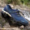 Men's Lightweight Breathable Summer Outdoor Mesh Water Shoes for Mountaineering