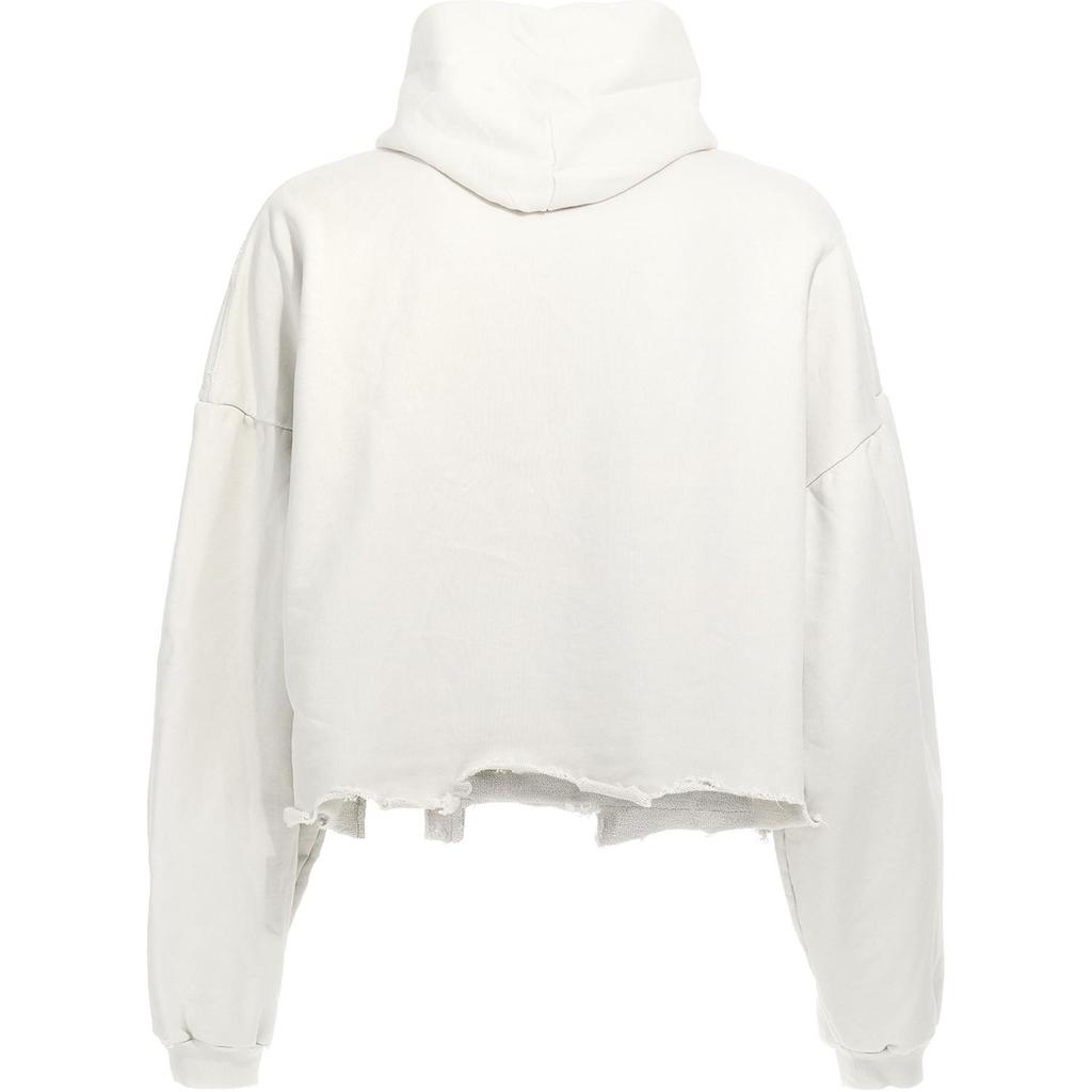 Balenciaga Loop Sports Icon Destroyed Cropped Hoodie Unisex 783397TRVC39059