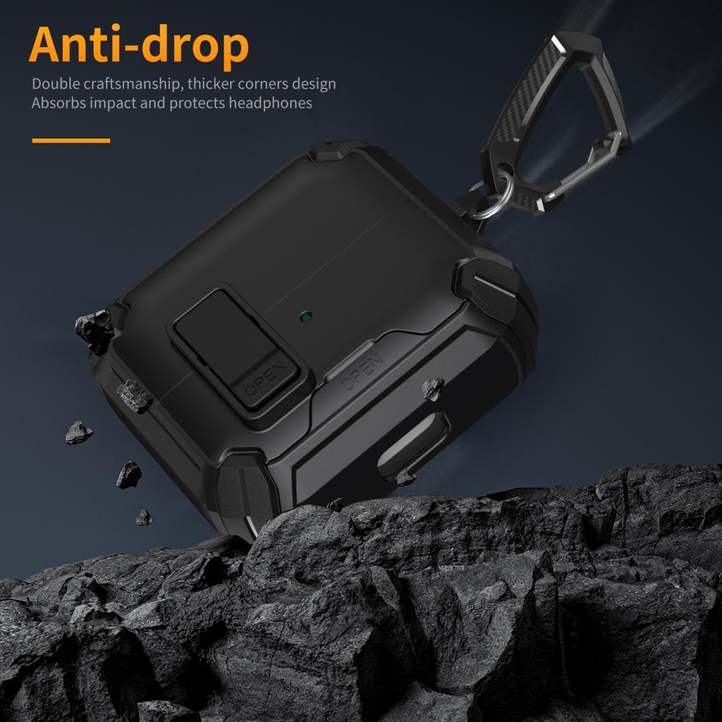 Phone Stand Case for Samsung Galaxy Buds 3/3Pro Secure Lock Case with MagSafe Protective Case with Cleaner Kit For Galaxy Buds 3