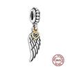 Charms camaleonte adatti a braccialetti originali alla moda in argento 925 con zircone, perlina a forma di polpo e tartaruga, ciondolo a forma di farfalla e lucciola, fai da te per realizzare gioielli