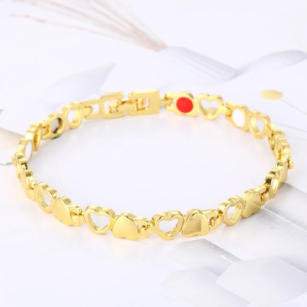 Women Bracelet Heart Shape Magnetic Bracelet Jewelry Gifts