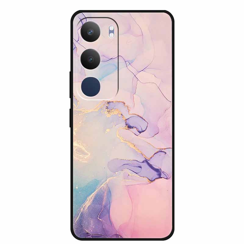 

Luxury Phone Case For Vivo Y19s Pro 4G Soft TPU Silicone Back Case For Vivo Y29 5G Y 29 19s Marble Patterns Cover Bumper Funda Vivo Y19s