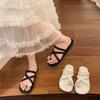 Fashion Shoes Woman 2025 Slippers Casual Glitter Slides Pantofle Luxury Jelly Soft New Flat Fashion Leisure Crystal Female Shoes Slipper