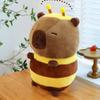 Cos Bee Capybara Plush Toy Simulation Capibara Fluffty Doll Capybara Plushies  Christmas Toy