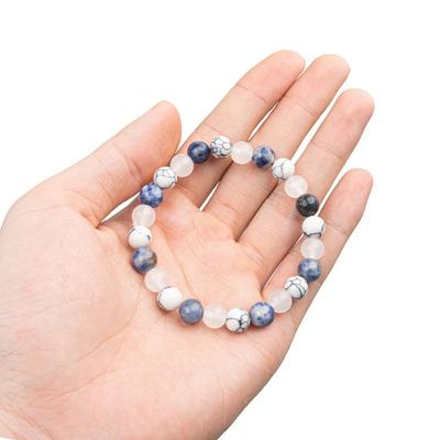 Valentine's Day Lapis Lazuli Bracelet Accessories and Family Jewelry Gifts Ladies Couple Perfect Handmade 1pc Friends for Mothers Relatives  Jewelry
