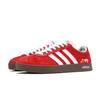 Adidas VL COURT 2.0 Red Catberry Slip Resistant Low top German Army Trainers Unisex Red HQ1802(Team1166-)
