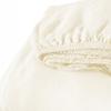 Fitted Sheet 220x200 Jersey Cotton ELASTIC Soft Ecru PL