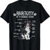 Funny Anatomy Border Collie Dog Lover T-Shirt