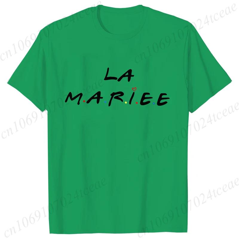 Team De La Marie Tshirt French Evjf Futur Bride Tees Girls Single Farewell Bachelorette Party Tees Bridal Wedding Party Shirt