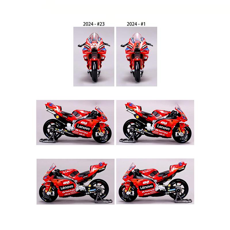 Nuovo Prodotto Disponibile Maisto 1:18 Ducati Lenovo Team Moto Gp 2024 #1 #23 Ducati Lega Miniatura Moto Modello Diecast Giocattoli Regalo Bambino