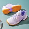 Unisex Indoor Sports Shoes: Badminton, Football, Tennis, Volleyball, Baseball - Rotary Buckle, Flat Design for Men, Women & Kids