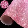 Sparkling Rhinestone Stickers Self Adhesive Neatly Arranged Easy To Cut Glitter Rhinestone Sheets DIY Crafts Decorations