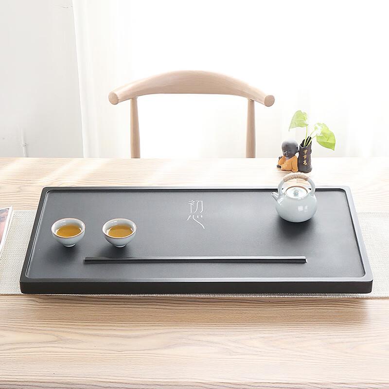 

Chuxin Natural Black Gold Stone Tea Tray 100x50x3cm